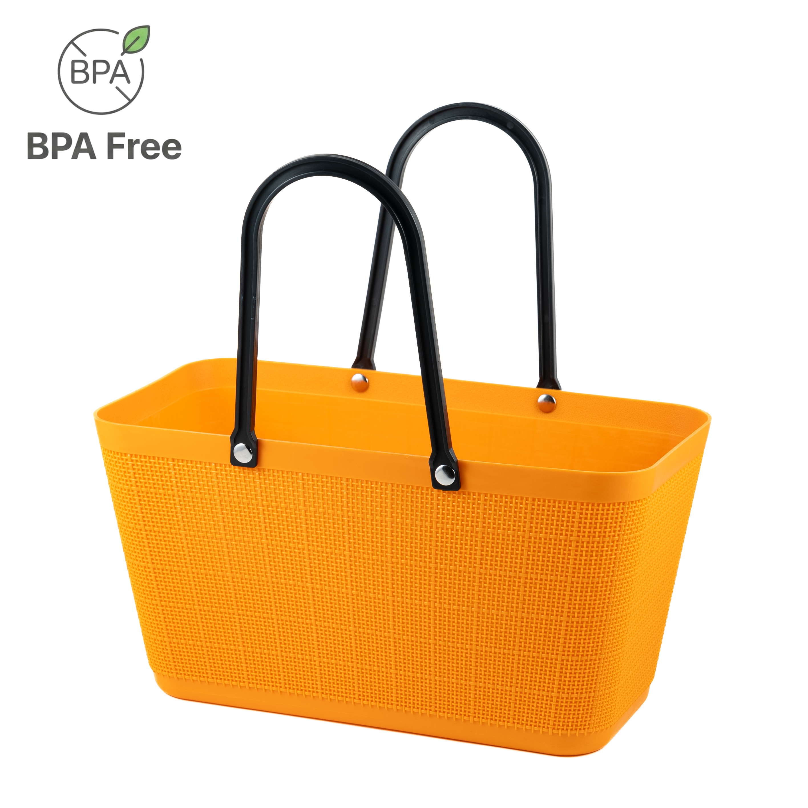 Shatter-Resistant PE Hand Carry Basket for Daily Convenience