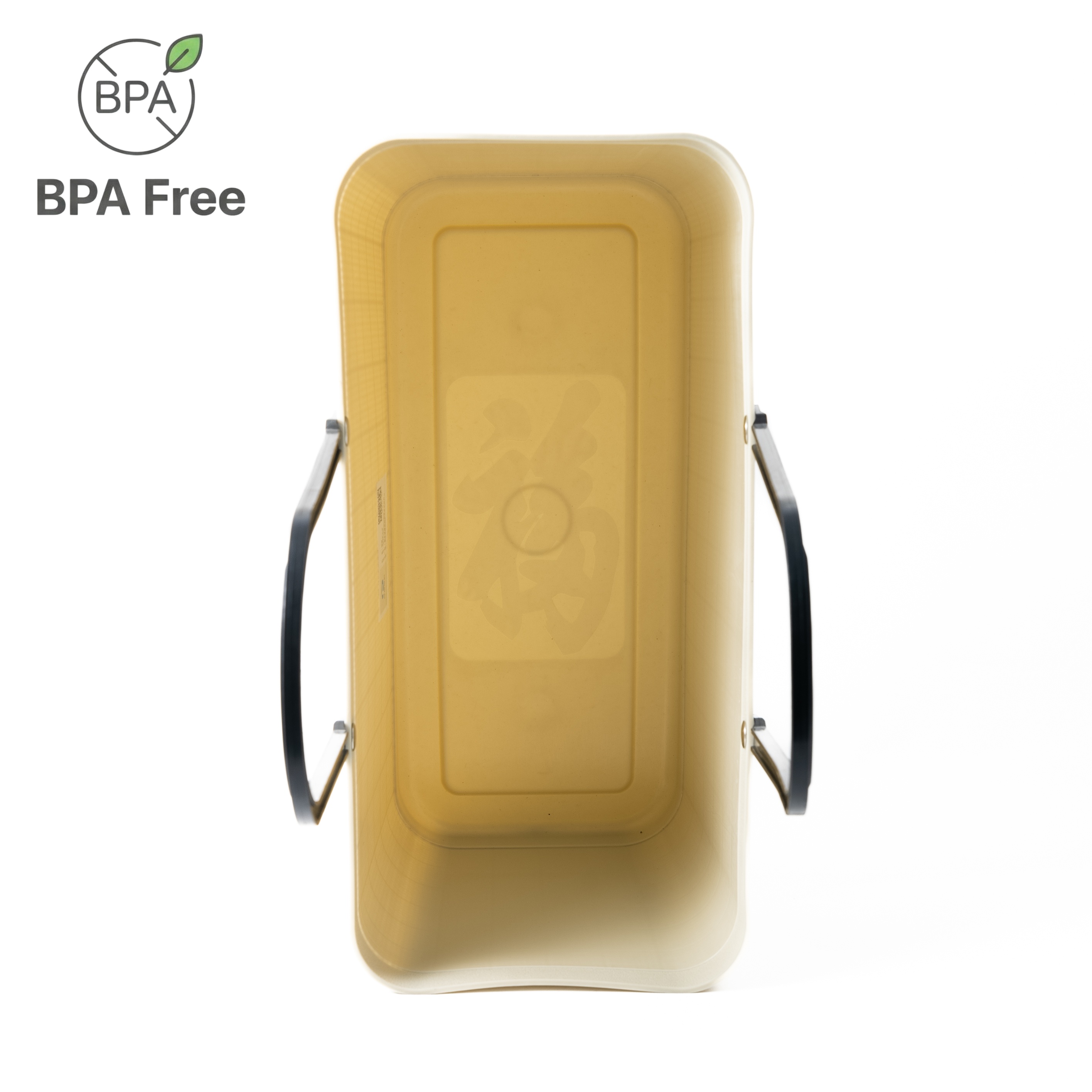 Reinforced PE Hand Basket with Sturdy Carry Handle