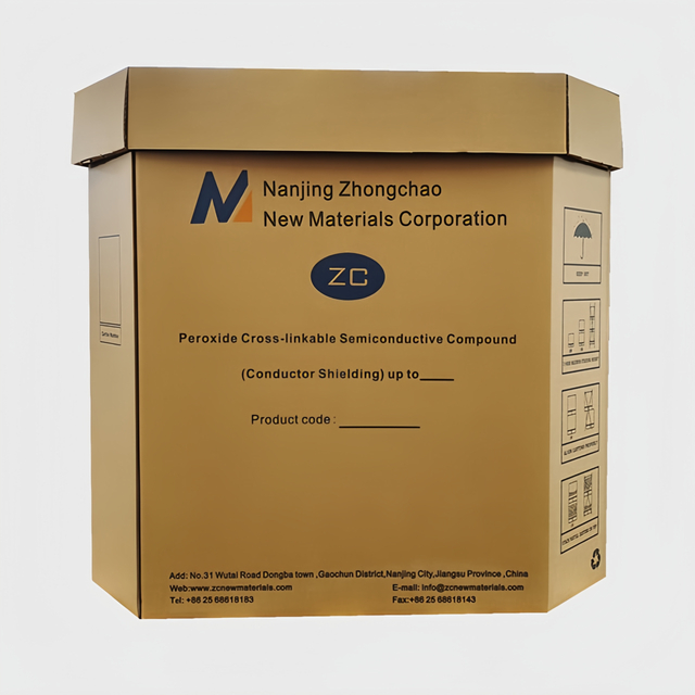 peroxide crossLinking សម្ភារៈការពារពាក់កណ្តាលនៃការការពារការការពារសម្រាប់ឧបករណ៍ខ្សែកាបនិងការគោរព