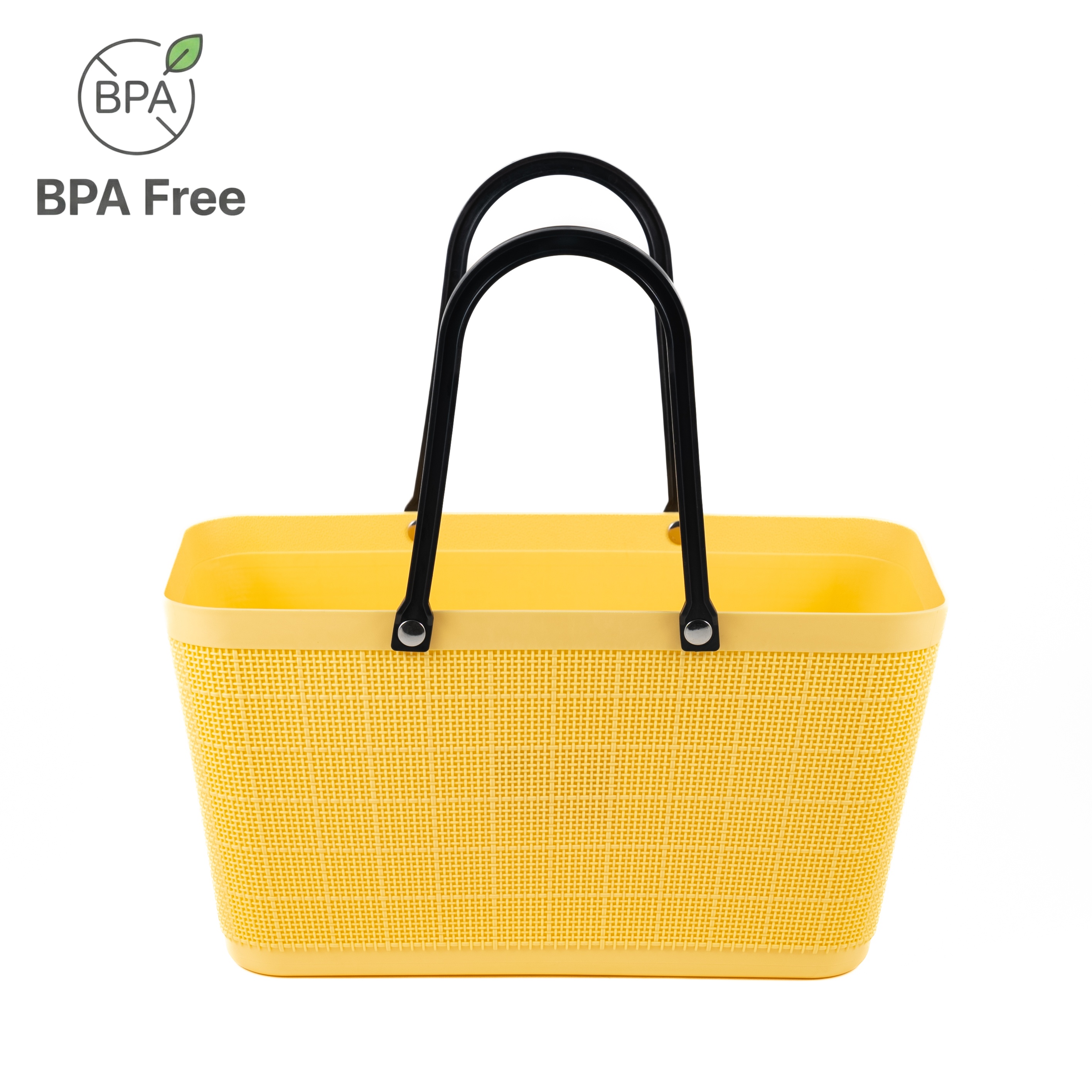 Shatter-Resistant PE Hand Carry Basket for Daily Convenience