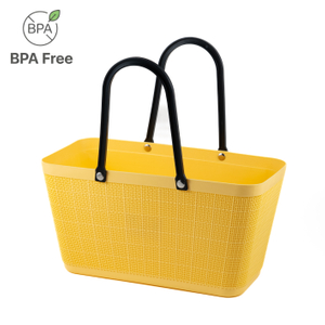 Shatter-Resistant PE Hand Carry Basket for Daily Convenience
