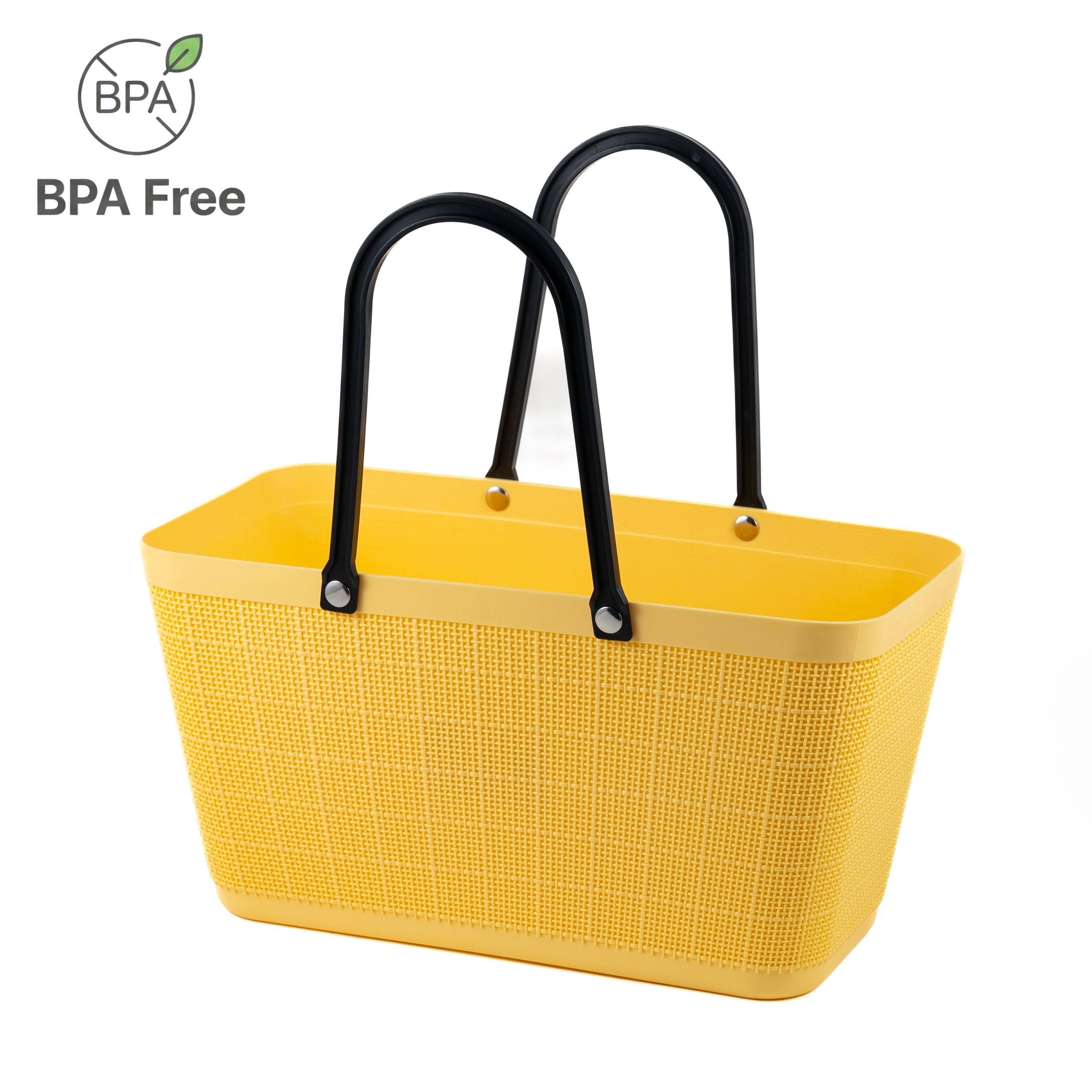 Shatter-Resistant PE Hand Carry Basket for Daily Convenience