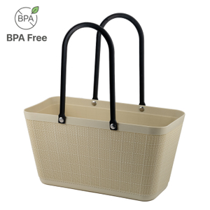 Shatter-Resistant PE Hand Carry Basket for Daily Convenience
