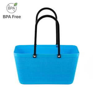 Shatter-Resistant PE Hand Carry Basket for Daily Convenience