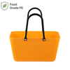 Thickened PE Retail Basket with Stable Base & Strong Handle