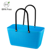 Easy-Clean PE Storage Hand Basket for Home & Office Use