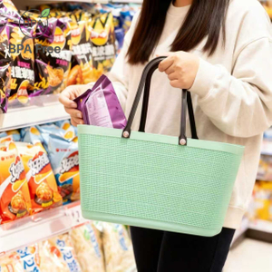 Shatter-Resistant PE Hand Carry Basket for Daily Convenience